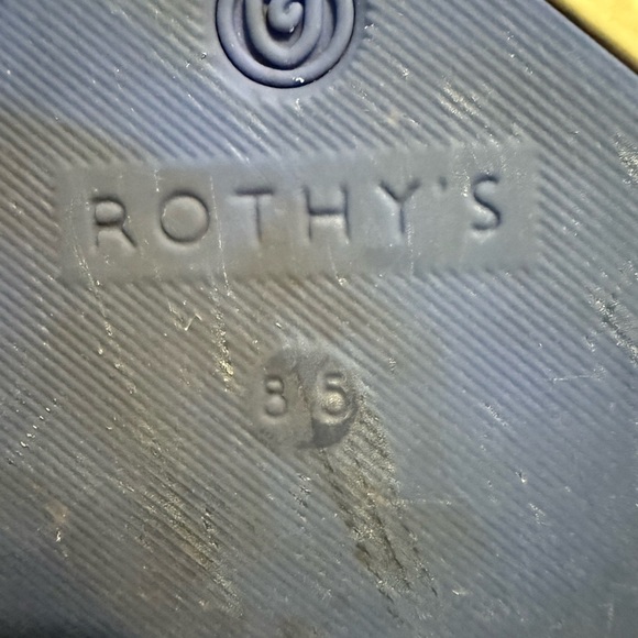 ROTHY’S — The Sneaker, black honeycomb Size 8.5 - Picture 10 of 10